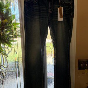 Embellished Jeans NWT Sz. 34 Bootcut CHARME